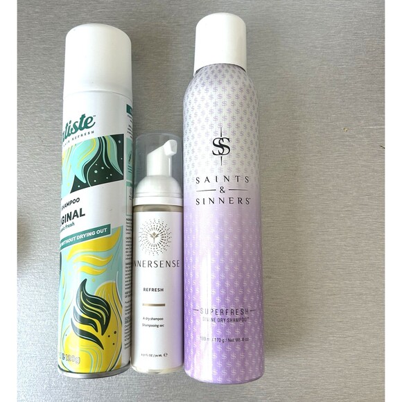 Hair Care DRY SHAMPOO Bundle of 3 Saints & Sinners Batiste & Innersense Refresh - Picture 5 of 5